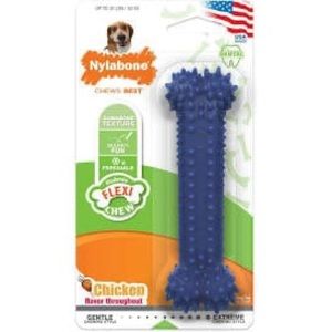 Nylabone Dental Bone Dog Toy - New in Package - Wolf (Medium) Size